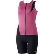 ディアゴナジッププロセパレーツ Diagona Zip Pro Separates SFW32410 ホットモーブ(HM) XOサイズ [水着 レディース]