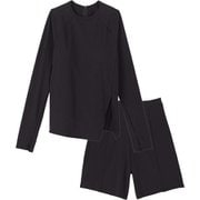 ロングスリーブセパレーツ L/S Separates SFW22430 K Lサイズ [水着 レディース]