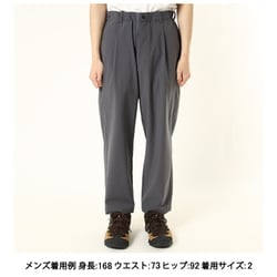 ヨドバシ.com - ゴールドウイン GOLDWIN ワンタックテーパードライトパンツ One Tuck Tapered Light Pants  GL74189 グレー G サイズ2 [アウトドア ロングパンツ ユニセックス] 通販【全品無料配達】