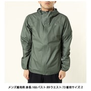 パーテックスシールドエアーアドバンスドライトジャケット PERTEX SHIELDAIR A/L Jacket GA04120 マリンウッドグリー(MZ) サイズ3 [ランニングウェア ウインドブレーカー ユニセックス]