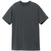 アドバンスドライトハイブリッドウールティーシャツ A/L Hybrid Wool T-shirt GA64128 ダークチャコール DC サイズ4 [アウトドア カットソー ユニセックス]