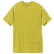 アドバンスドライトハイブリッドウールティーシャツ A/L Hybrid Wool T-shirt GA64128 アシッドイエロー AC サイズ2 [アウトドア カットソー ユニセックス]