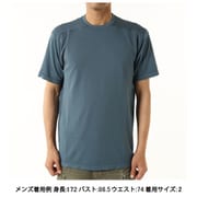 コンベクシティコンフォートティーシャツ Convexity Comfort T-shirt GA64129 BLUE S BT サイズ3 [ランニングウェア シャツ ユニセックス]