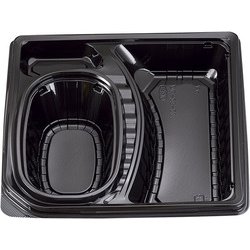 デリカランチ DL-23-23 （50個入） 本体 黒 GDL0401