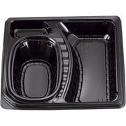 デリカランチ DL-23-23 (50個入) 本体 黒 GDL0401