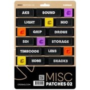 ミスク パッチーズ 02 コードポーチ用アクセサリー CRD_PATCH_MISC_02
