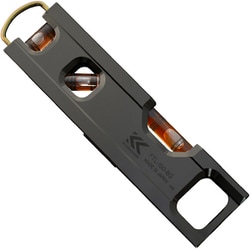 FTL-150-BG [アルミ水平器（黒金）]