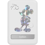 BPD004qcSL-DY [BoostCharge MagSafe対応 ワイヤレスモバイルバッテリー 5000mAh スタンド付き ディズニー創立100周年限定モデル ミッキーマウス Mickey]