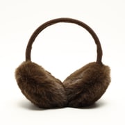 フェイクファーイヤーマフラー WNT-24 ブラウン [イヤーウォーマー]