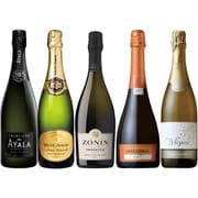 名門シャンパーニュ（アヤラ）入り辛口泡 5本セット [スパークリングワイン]