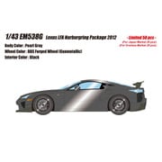 EM538G 1/43 プレクサス LFA ニュルブルクリンクパッケージ 2012 パールグレー [レジンキャストミニカー]