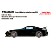 EM538H 1/43 プレクサス LFA ニュルブルクリンクパッケージ 2012 ブラック [レジンキャストミニカー]