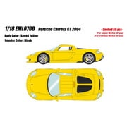 EML070D 1/18 ポルシェ カレラ GT 2004 スピードイエロー [レジンキャストミニカー]