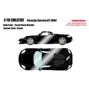 EML070E 1/18 ポルシェ カレラ GT 2004 バサルトブラックメタリック [レジンキャストミニカー]
