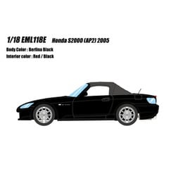 EML118E 1/18 ホンダ S2000 AP2 2005 ベルリナブラック [レジンキャストミニカー]