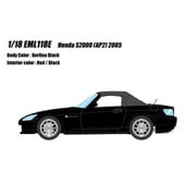 EML118E 1/18 ホンダ S2000 AP2 2005 ベルリナブラック [レジンキャストミニカー]