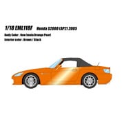 EML118F 1/18 ホンダ S2000 AP2 2005 ニューイモラオレンジパール [レジンキャストミニカー]