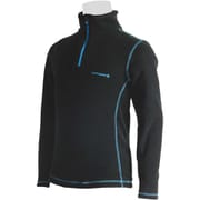 ジュニアインナーシャツ 長袖 ハーフジップ NP-8058 BL 120cm [スキーアンダーウェア ジュニア]