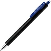 ジェルボールペン SARASA NANO(サラサナノ) 0.38mm ノック式 極細 うるふわクッション搭載 インク色:青 本体色:黒 JJX72-BL-N