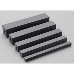 15x15x500mm ポリ塩化ビニール角材 EA441EG-15