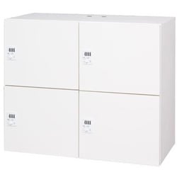 900x450x760mm 2列・2段ロッカー（ダイヤル錠付） EA954DJ-126