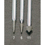 EA819DG-6 [2.5x6.9x44.5mm ダイヤモンドバー（3mm軸）]