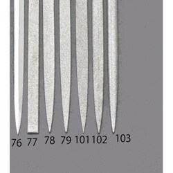 EA826VJ-76 [140mm/#100 ダイヤモンドニードル鑢（笹刃）]