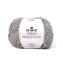 DMC8139 312 [DMC ファーヤーン TEDDY テディ 並太 90m 50g玉 #312 ライトグレー系]