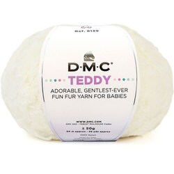 DMC8139 318 [DMC ファーヤーン TEDDY テディ 並太 90m 50g玉 #318 クリーム系]
