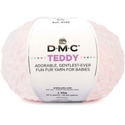 DMC8139 319 [DMC ファーヤーン TEDDY テディ 並太 90m 50g玉 #319 極薄ピンク系]