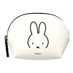 PG-46401 ディック・ブルーナ シリコンポーチ NUU-Oval ミッフィー ホワイト [キャラクターグッズ]