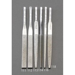 EA826VM-113 [5.1x1.9x85mm ダイヤモンド鑢（半丸・ショート/#200）]