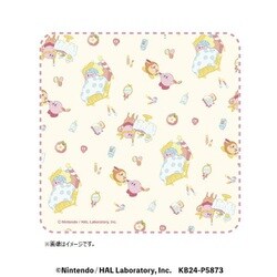 星のカービィ カービィ・ハッピーモーニング ガーゼミニタオル [キャラクターグッズ]