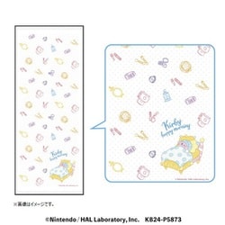 星のカービィ カービィ・ハッピーモーニング ガーゼフェイスタオル [キャラクターグッズ]