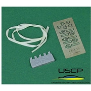 SCP24A031 1/24 シートベルト 乗用車用 5セット入り ベージュ [プラモデル用パーツ]