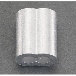 2.5mm ワイヤーロープスリーブ（アルミ/10個） EA628SD-12