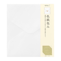 カラー色紙包み 白A 33290006