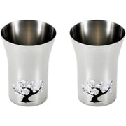 燕熟の技 感温ステンレスタンブラー 300ml 2個入 桜 EJK-600
