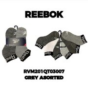 メンズソックス 並行輸入品 RVM201QT03007 GREY ASSORTED OS