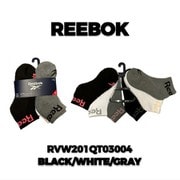 RVW201QT03004 BLACK/WHITE/GRAY OS [レディースソックス 並行輸入品]