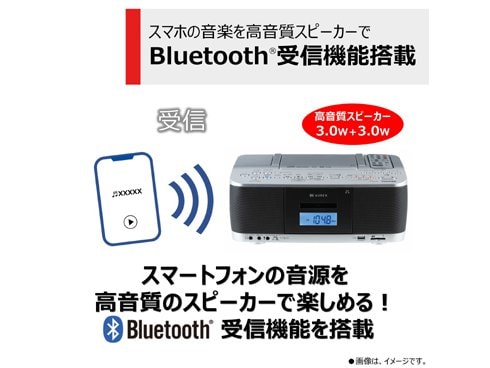 ヨドバシ.com - 東芝 TOSHIBA AUREX（オーレックス） SD/USB/CD ラジオカセットレコーダー TY-CDX92（S）  通販【全品無料配達】