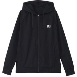 ロングスリーブフルジップフーディラッシュガード L/S Full-zip Hoodie Rashguard HH82405 ブラック K Sサイズ [マリンスポーツ ラッシュガード ユニセックス]