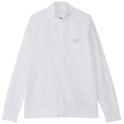 ロングスリーブフルジップラッシュガード L/S Full-zip Rashguard HH82406 クリアホワイト CW Mサイズ [マリンスポーツ ラッシュガード ユニセックス]