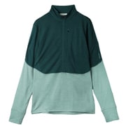 200 リアルフリース ディセンダー ロングスリーブ ハーフジップ M 200 REALFLEECE DESCENDER LS HALF ZIP IB0A56VY ファソムグリーン(FA) Mサイズ(日本：Lサイズ) [アウトドア フリース メンズ]