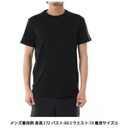 メリノ150テックライトIIIショートスリーブティー メンズ カットソー ブラック（K） Mサイズ（日本：Lサイズ） IB0A56WL