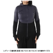 200 リアルフリース ディセンダー ロングスリーブ ジップ フーディ W 200 REALFLEECE DESCENDER LS ZIP HOODIE IB0A56YN グラファイト(GP) Sサイズ(日本：Mサイズ) [アウトドア フリース レディース]