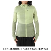 200 リアルフリース ディセンダー ロングスリーブ ジップ フーディ W 200 REALFLEECE DESCENDER LS ZIP HOODIE IB0A56YN GZ Sサイズ(日本：Mサイズ) [アウトドア フリース レディース]