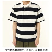 ショートスリーブ2.5インチストライプラグビージャージ S/S 2.5INCH STRIPE RUGBY JERSEY RA34136 29 Lサイズ [アウトドア カットソー ユニセックス]