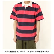 ショートスリーブ2.5インチストライプラグビージャージ S/S 2.5INCH STRIPE RUGBY JERSEY RA34136 64 Sサイズ [アウトドア カットソー ユニセックス]