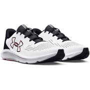 チャージドパスート3ビックロゴ 3026518 White/Black(101) 25.5cm [ランニングシューズ メンズ]